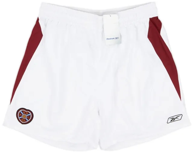 Reebok 2004-05 Hearts Home Shorts (XL)