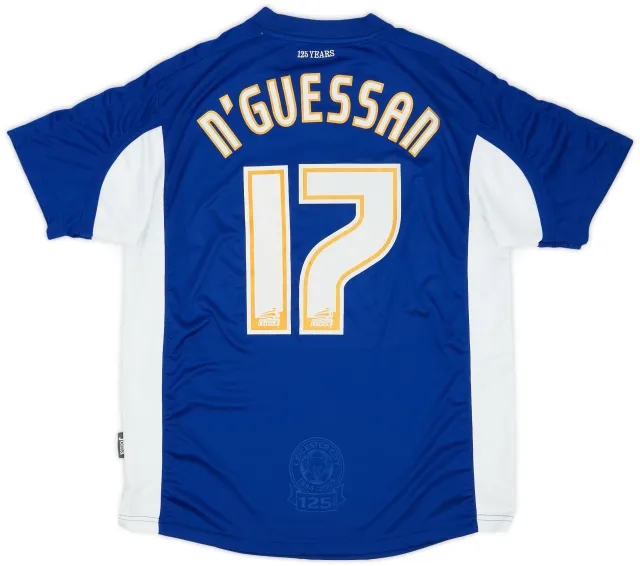 Joma 2009-10 Leicester '125 Years' Home Shirt N'Guessan #17 - 8/10 - (M)