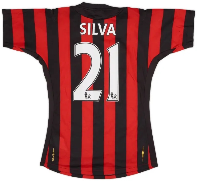 Umbro 2011-12 Manchester City Away Shirt Silva #21 (Women's S)