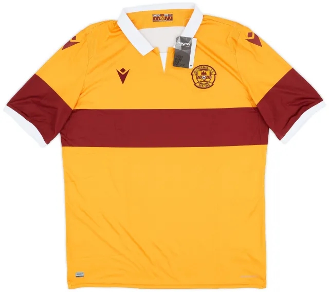 Macron 2020-21 Motherwell Home Shirt (4XL)