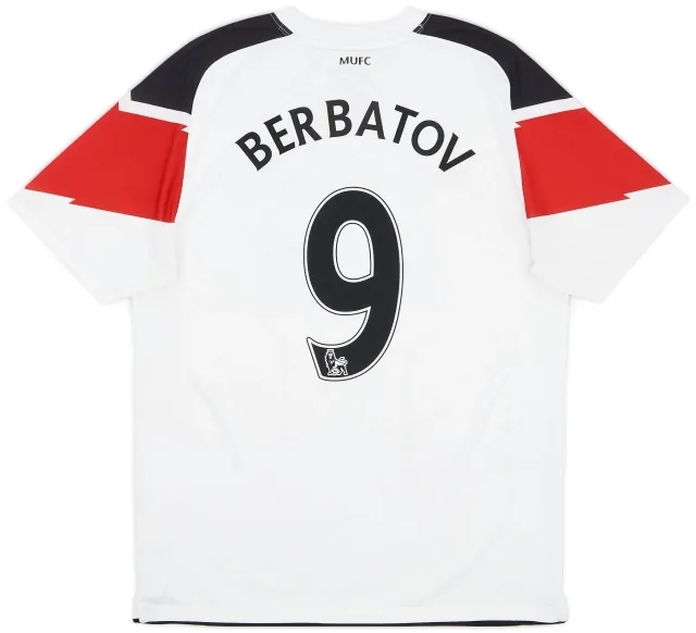Nike 2010-12 Manchester United Away Shirt Berbatov #9 - 6/10 - (M)