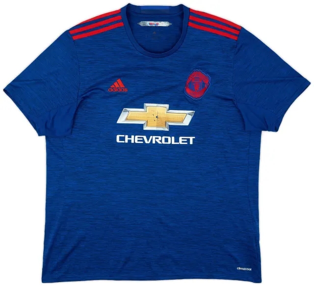 adidas 2016-17 Manchester United Away Shirt - 5/10 - (XL)