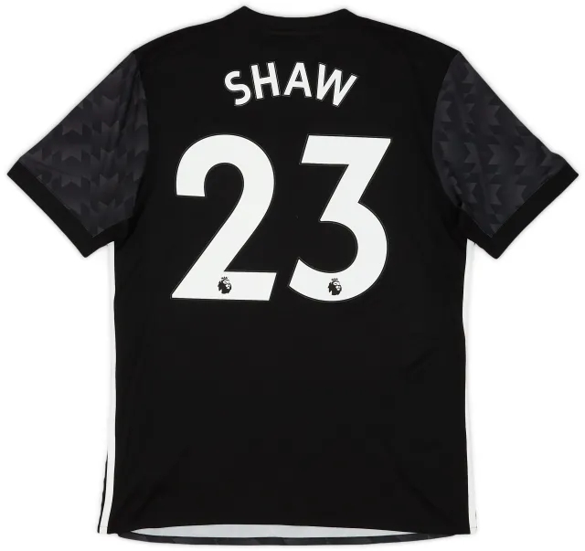 adidas 2017-18 Manchester United Away Shirt Shaw #23 - 9/10 - (M)