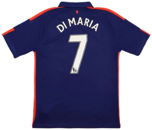 Nike 2014-15 Manchester United Third Shirt Di Maria #7 - 5/10 - (M)