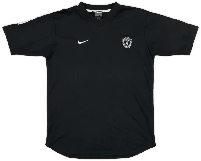2002-03 Manchester United Nike Training Shirt - 9/10 - (XL.Boys)