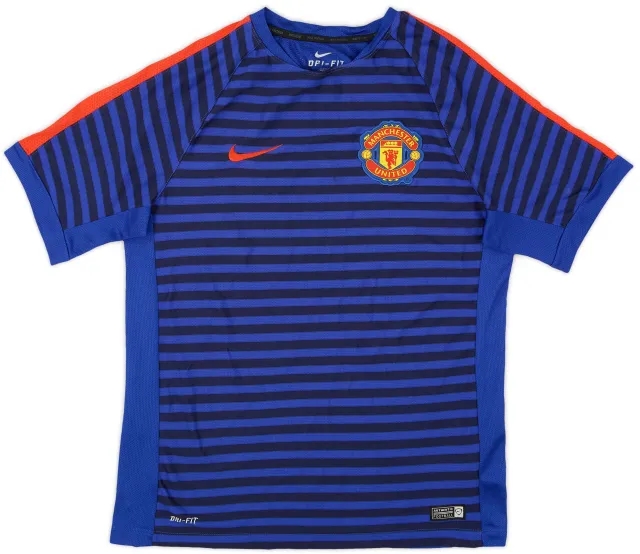 2014-15 Manchester United Nike Polo Shirt - 9/10 - (S)