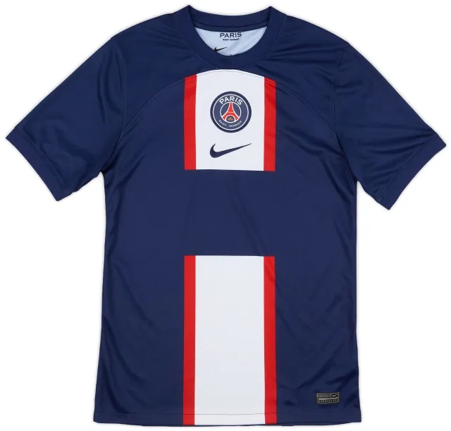 Nike 2022-23 Paris Saint-Germain Home Shirt - 5/10 - (S)