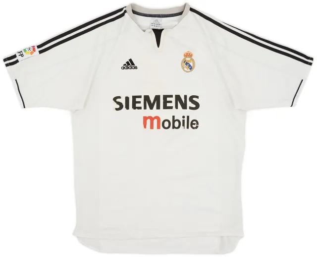 adidas 2003-04 Real Madrid Home Shirt - 5/10 - (L)
