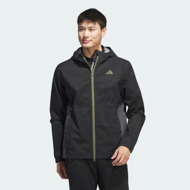 Manchester United x adidas Golf RAIN.RDY Jacket Black