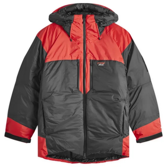 Nanga Men's 30th Anniversary Aurora Tex Combi Down Jacket Black/Red
