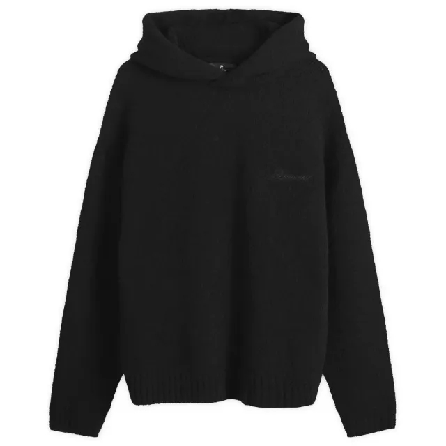 Represent Men's Heavy Boucle Hoodie Jet Black