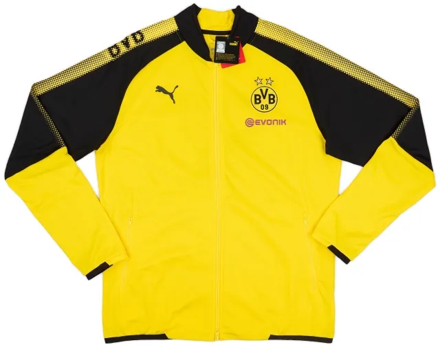 Puma 2017-18 Borussia Dortmund Player Issue Track Jacket (XL)