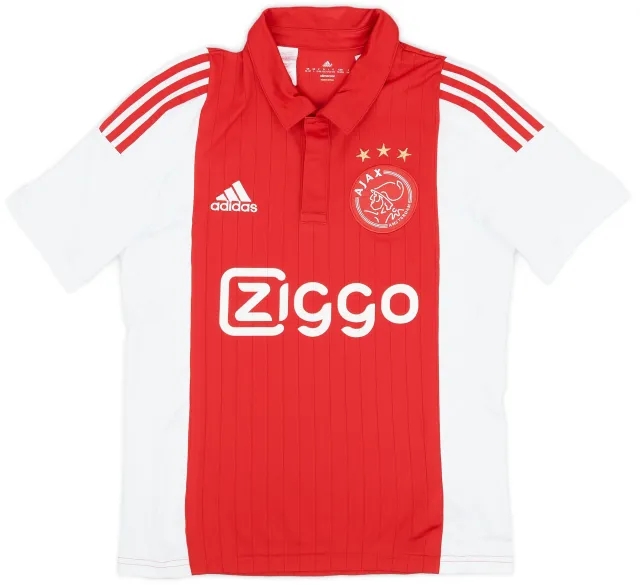 adidas 2014-15 Ajax Home Shirt - 6/10 - (L.Boys)