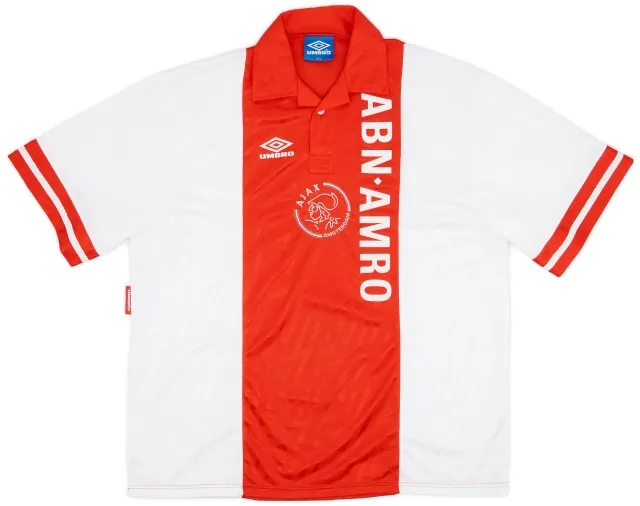 Umbro 1993-94 Ajax Home Shirt - 9/10 - (XXL)