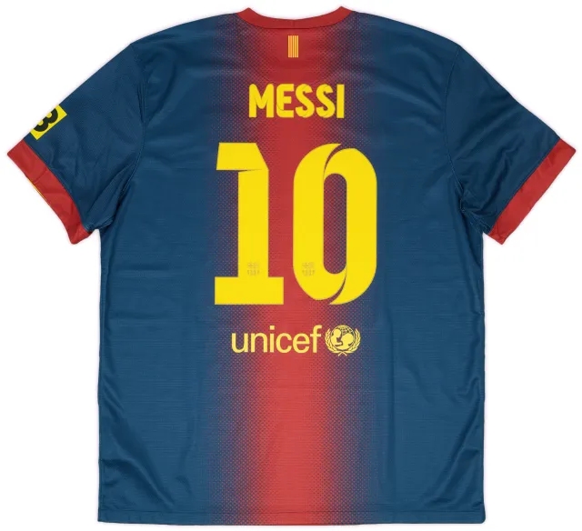 Nike 2012-13 Barcelona Home Shirt Messi #10 (XL)