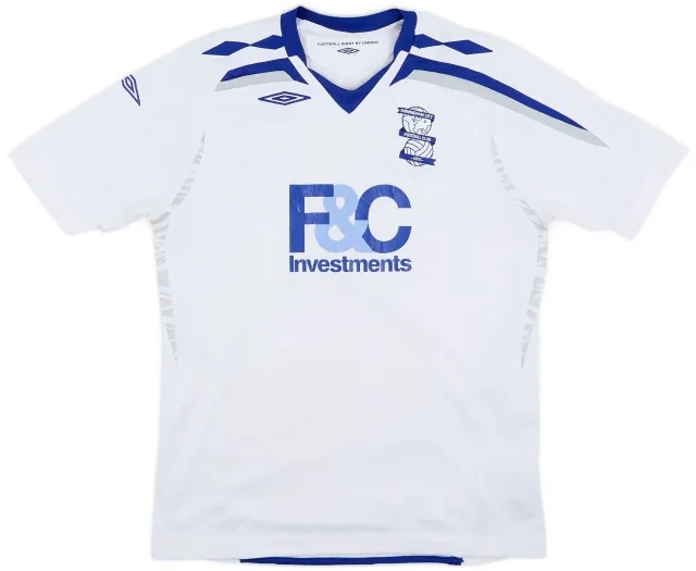 Umbro 2007-08 Birmingham Away Shirt - 7/10 - (XL.Boys)