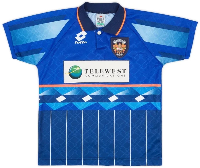 Lotto 1997-98 Blackpool Third Shirt - 6/10 - (XL.Boys)