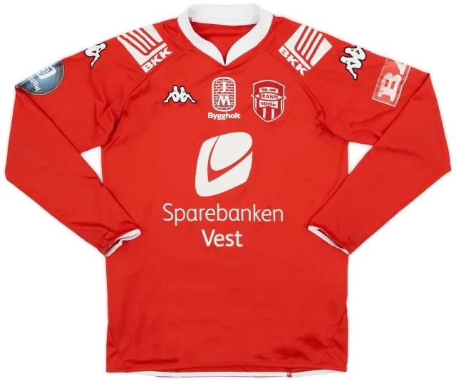 Kappa 2008 Brann Centenary Home L/S Shirt - 7/10 - (M)