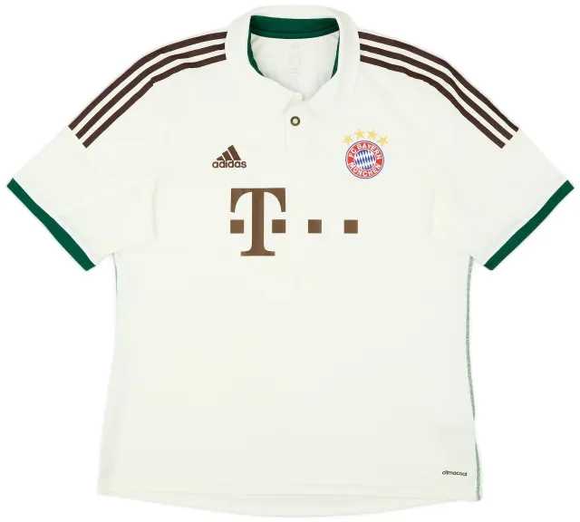 adidas 2013-14 Bayern Munich Away Shirt - 9/10 - (XL)