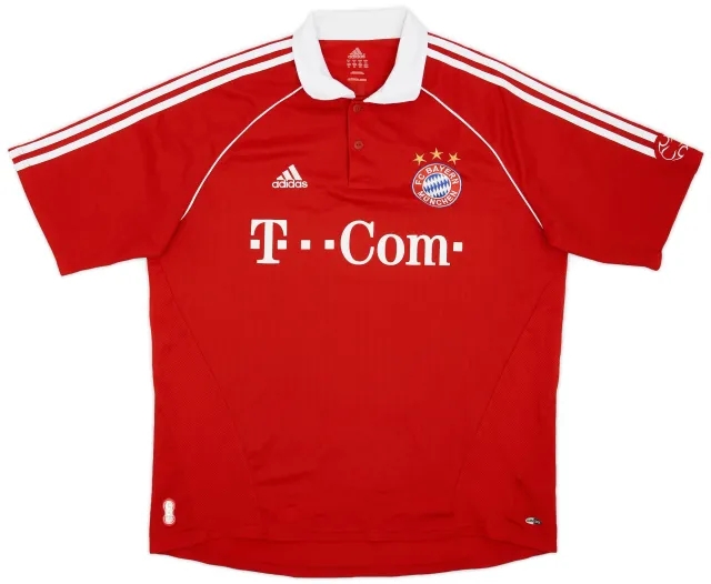 adidas 2006-07 Bayern Munich Home Shirt - 9/10 - (XL)