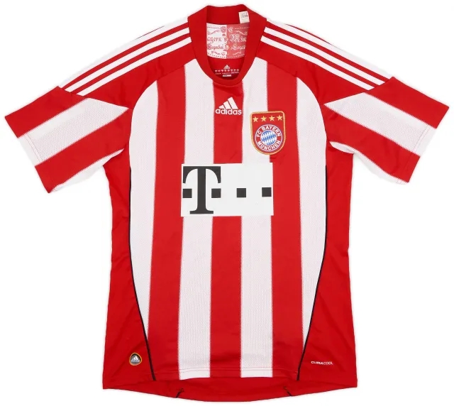 adidas 2010-11 Bayern Munich Home Shirt - 6/10 - (M)
