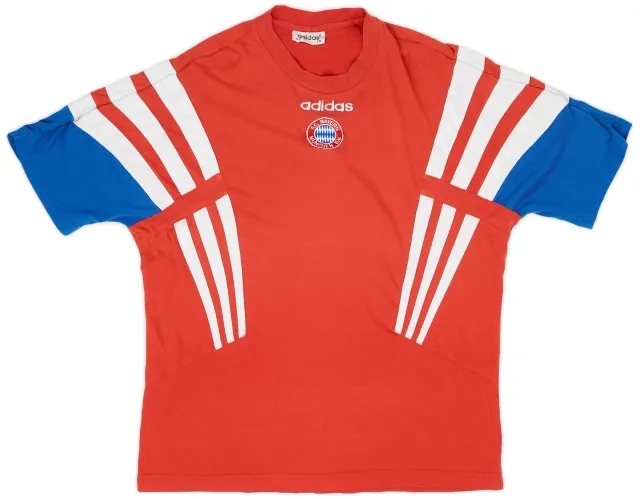 1995-96 Bayern Munich adidas Training Shirt - 6/10 - (L)