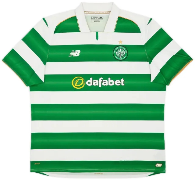 NewBalance 2016-17 Celtic Home Shirt - 7/10 - (XXL)