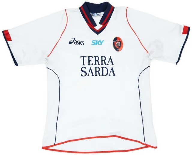 Asics 2005-06 Cagliari Away Shirt - 6/10 - (M)