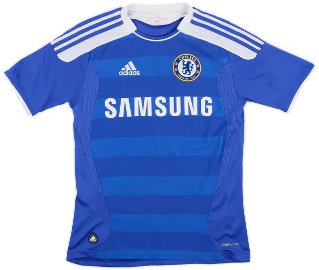 adidas 2011-12 Chelsea Home Shirt - 8/10 - (XL.Boys)
