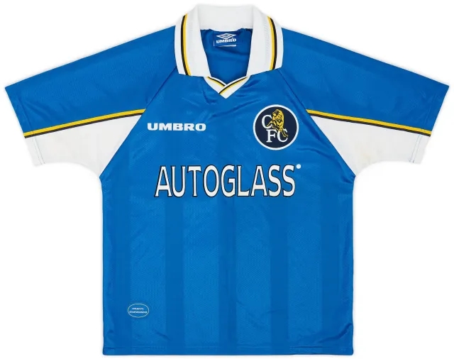 Umbro 1997-99 Chelsea Home Shirt - 7/10 - (Y)