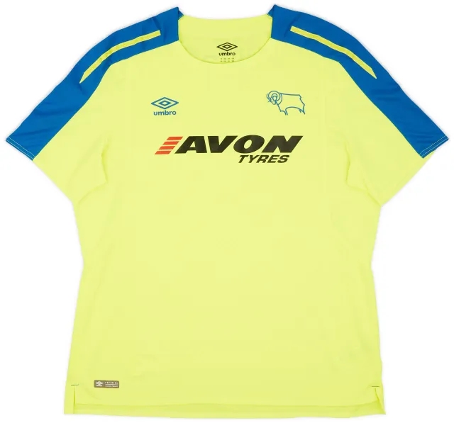 Umbro 2017-18 Derby County Away Shirt - 8/10 - (XXL)