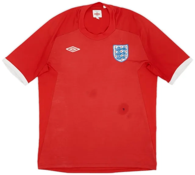 Umbro 2010-11 England Away Shirt - 4/10 - (L)