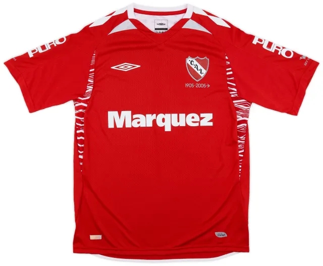 Umbro 2007-09 Independiente Home Shirt - 9/10 - (S)