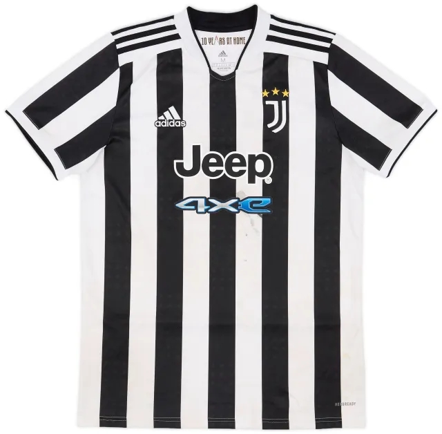 adidas 2021-22 Juventus Home Shirt - 5/10 - (M)