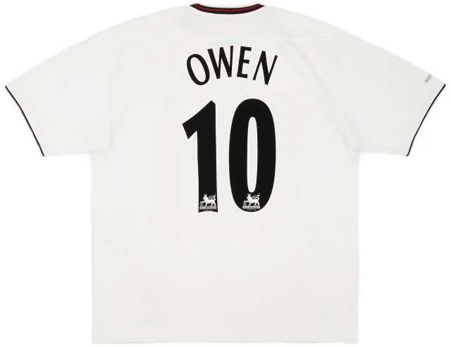 Reebok 2003-04 Liverpool Away Shirt Owen #10 - 6/10 - (XL)