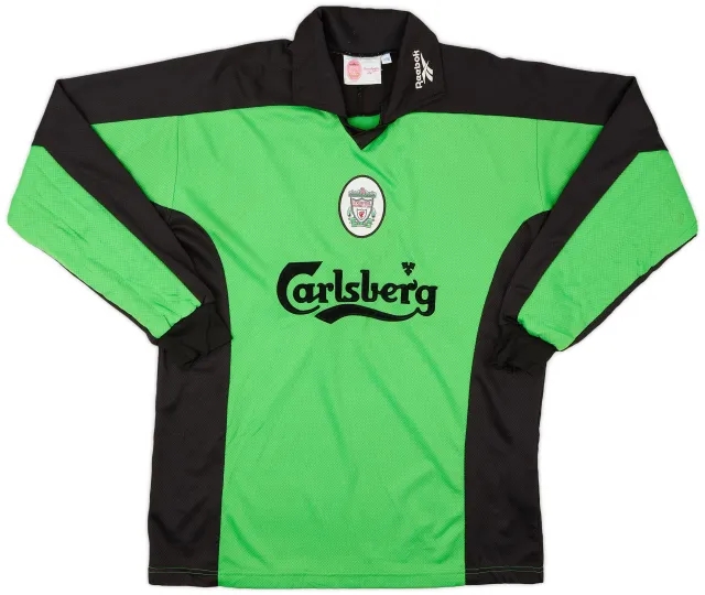 Reebok 1997-98 Liverpool GK Shirt - 9/10 - (S)