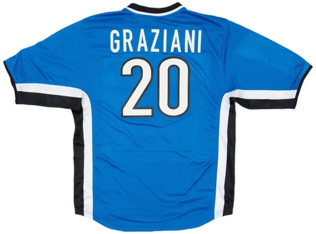 Nike 2001 MLS All-Star West Match Issue Signed Home Shirt Graziani #20