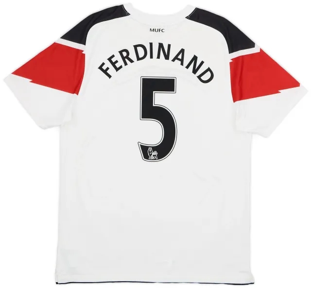 Nike 2010-12 Manchester United Away Shirt Ferdinand #5 - 6/10 - (M)