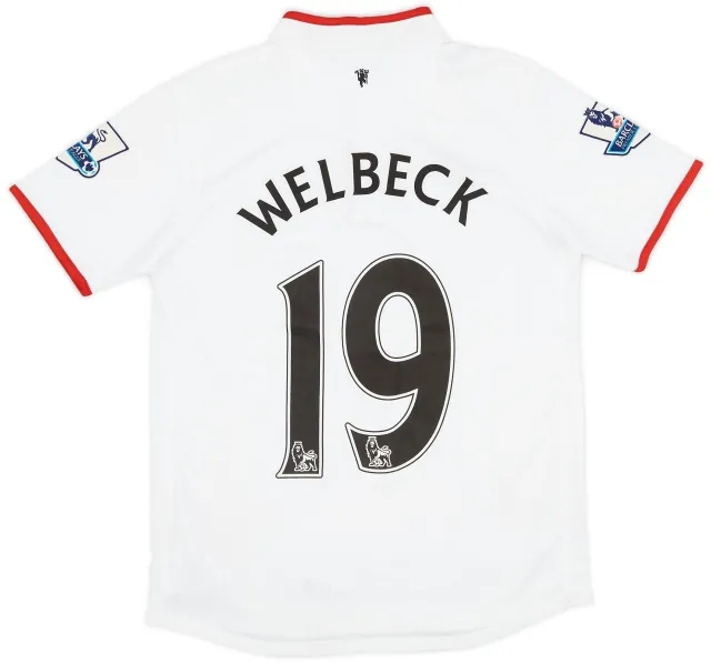 Nike 2012-14 Manchester United Away Shirt Welbeck #19 - 8/10 - (L.Boys)