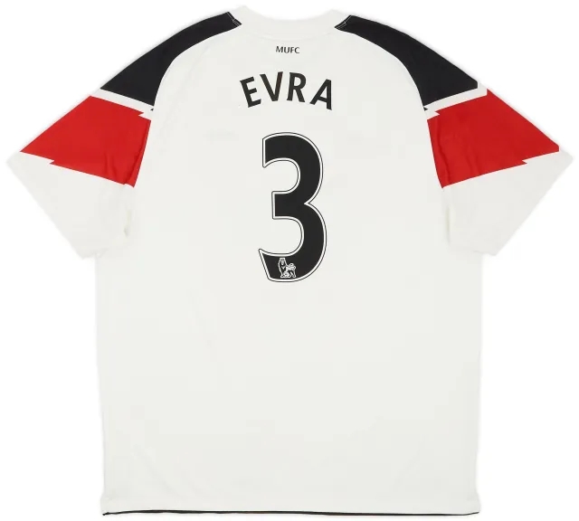 Nike 2010-12 Manchester United Away Shirt Evra #3 - 6/10 - (XL)