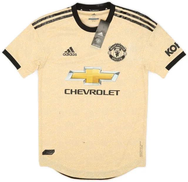 adidas 2019-20 Manchester United Authentic Away Shirt (XS)