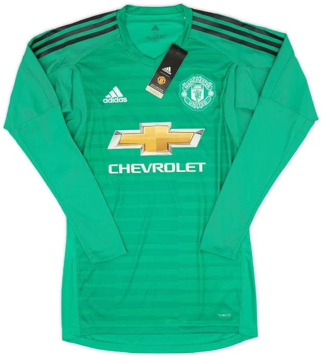 adidas 2018-19 Manchester United Home GK Shirt (XS)