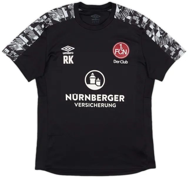 2018-19 Nurnberg Staff Issue Umbro Training Shirt 'RK' - 6/10 - (M)