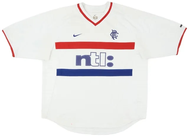 Nike 2000-01 Rangers Away Shirt - 5/10 - (XL)