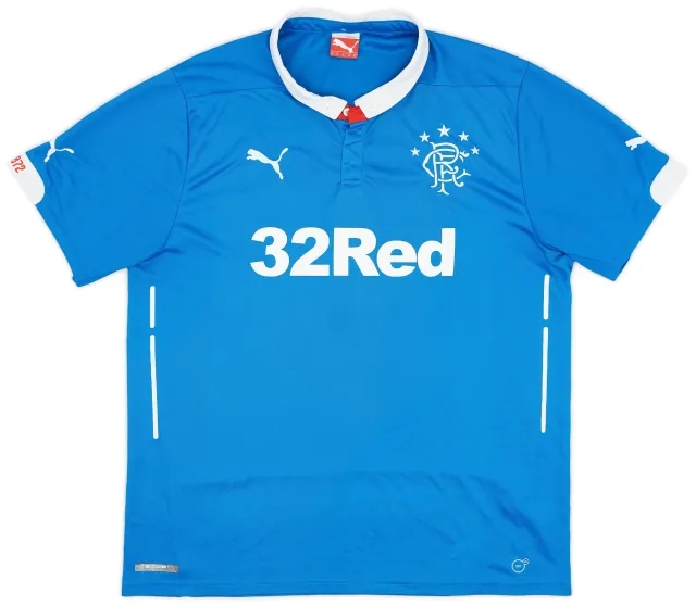 Puma 2014-15 Rangers Home Shirt - 6/10 - (XL)
