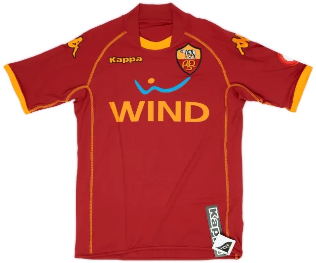 Kappa 2008-09 Roma Home Shirt (S)