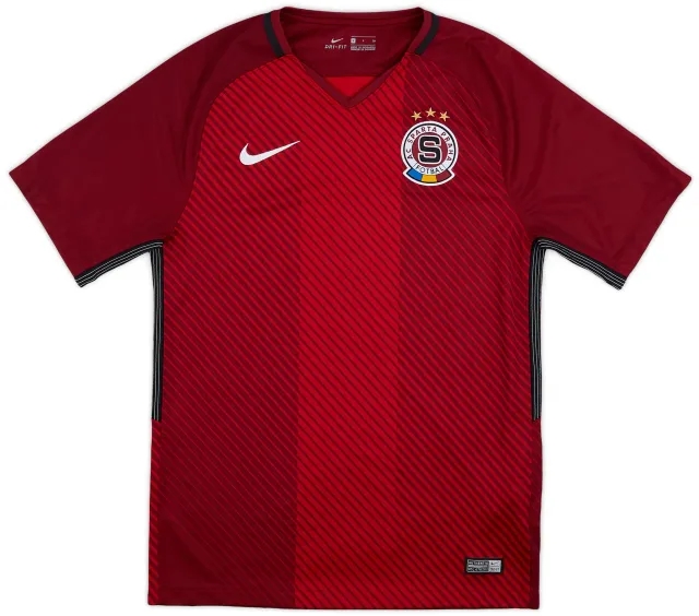 Nike 2017-18 Sparta Prague Home Shirt - 9/10 - (S)