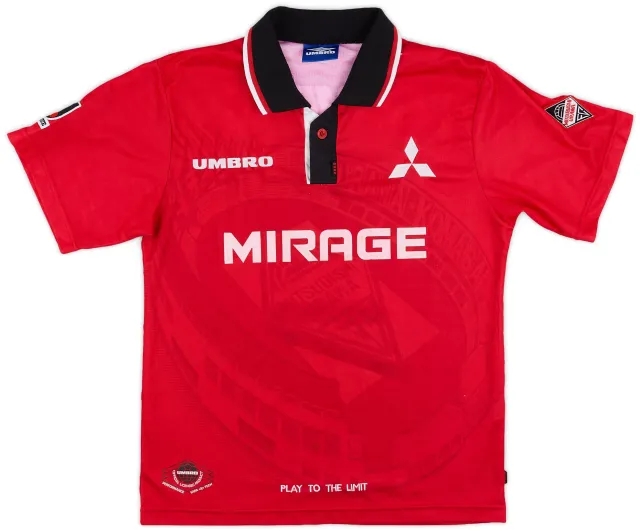 Umbro 1997 Urawa Red Diamonds Home Shirt - 7/10 - (S)