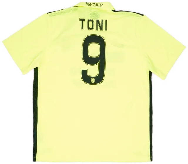 Nike 2015-16 Hellas Verona Third Shirt Toni #9 (XL)