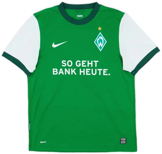 Nike 2009-10 Werder Bremen Home Shirt - 6/10 - (M)